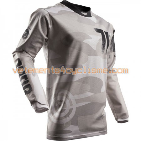 Maillots VTT/Motocross 2017 Thor Pulse Air Covert Manches Longues N001