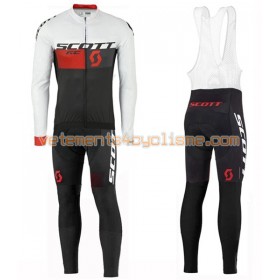 Tenue Cycliste Manches Longues et Collant à Bretelles 2016 Scott N009