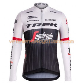 Maillot vélo 2016 Trek-Segafredo Manches Longues N001