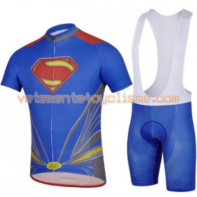 Tenue Cycliste et Cuissard à Bretelles 2017 Super Hero Brand N009