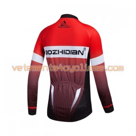 Maillot vélo Femme 2017 Aozhidian Manches Longues N001