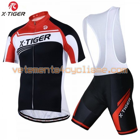 Tenue Cycliste et Cuissard à Bretelles 2017 X-Tiger N010