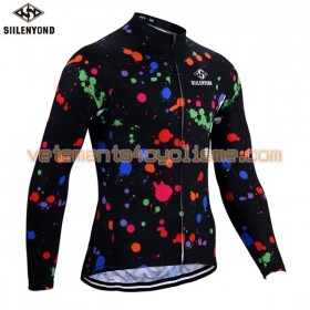 Maillot vélo 2017 Siilenyond Manches Longues N016