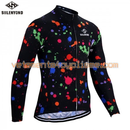 Maillot vélo 2017 Siilenyond Manches Longues N016