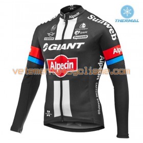 Maillot vélo 2016 Giant-Alpecin Hiver Thermal Fleece N001