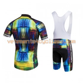 Tenue Cycliste et Cuissard à Bretelles 2017 Aozhidian N018