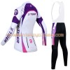 Tenue Cycliste Manches Longues et Collant à Bretelles Femme 2017 X-Tiger N004