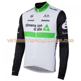 Maillot vélo 2016 Dimension Data Manches Longues N001