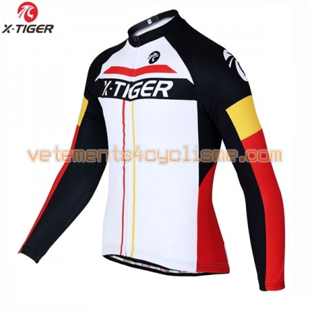 Maillot vélo 2017 X-Tiger Manches Longues N017