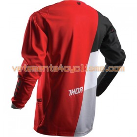 Maillots VTT/Motocross 2017 Thor Pulse Aktiv Manches Longues N005