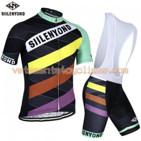 Tenue Cycliste et Cuissard à Bretelles 2017 Siilenyond N020