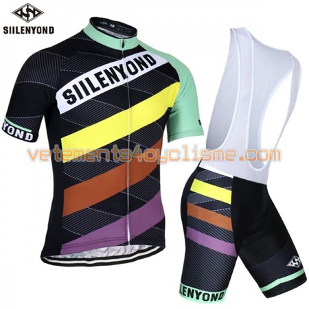 Tenue Cycliste et Cuissard à Bretelles 2017 Siilenyond N020