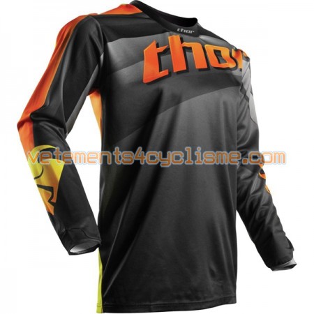 Maillots VTT/Motocross 2017 Thor Pulse Velow Manches Longues N001