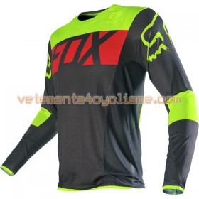 Maillots VTT/Motocross 2016 Fox Racing Flexair Libra Manches Longues N002