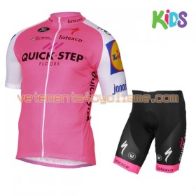Tenue Cycliste et Cuissard Enfant 2017 Quick-Step Floors N004