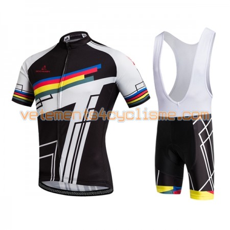 Tenue Cycliste et Cuissard à Bretelles 2017 Aozhidian N029