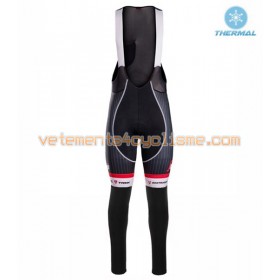 Collant à Bretelles 2016 Trek-Segafredo Hiver Thermal Fleece N001