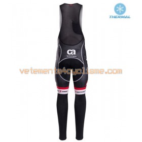 Collant à Bretelles 2016 Trek-Segafredo Hiver Thermal Fleece N001