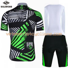 Tenue Cycliste et Cuissard à Bretelles 2017 Siilenyond N013