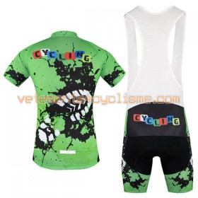 Tenue Cycliste et Cuissard à Bretelles 2017 Aogda N041