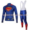 Tenue Cycliste Manches Longues et Collant à Bretelles 2017 Super Hero Brand N008