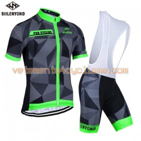 Tenue Cycliste et Cuissard à Bretelles 2017 Siilenyond N031