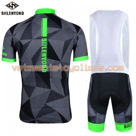 Tenue Cycliste et Cuissard à Bretelles 2017 Siilenyond N031