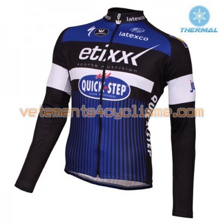Maillot vélo 2016 Etixx-Quick Step Hiver Thermal Fleece N001