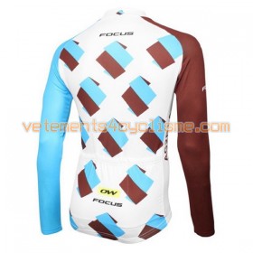 Maillot vélo 2016 AG2R La Mondiale Manches Longues N001