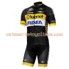 Tenue Cycliste et Cuissard à Bretelles 2017 Telenet Fidea Lions N001