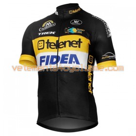 Tenue Cycliste et Cuissard à Bretelles 2017 Telenet Fidea Lions N001