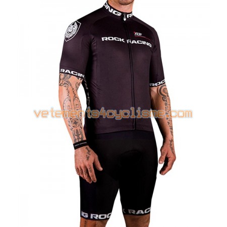 Tenue Cycliste et Cuissard à Bretelles 2016 Rock Racing N007