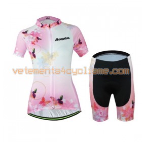 Tenue Cycliste et Cuissard Femme 2017 Aogda N001