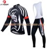Tenue Cycliste Manches Longues et Collant à Bretelles 2017 X-Tiger N007