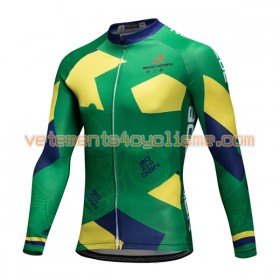 Maillot vélo Femme 2017 Aozhidian Manches Longues N003