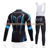 Tenue Cycliste Manches Longues et Collant à Bretelles 2017 Aozhidian N022