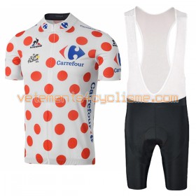 Tenue Cycliste à Pois et Cuissard à Bretelles 2016 Tour de France