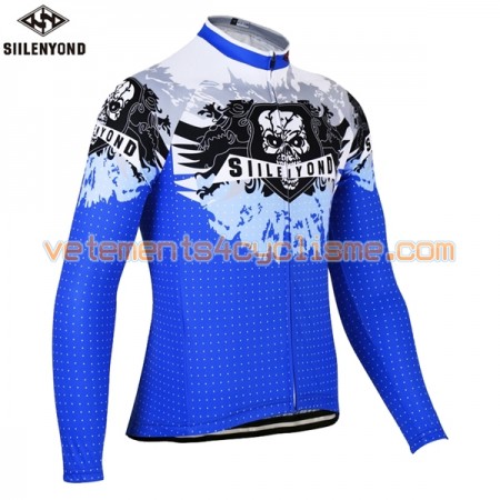 Maillot vélo 2017 Siilenyond Manches Longues N007