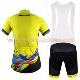 Tenue Cycliste et Cuissard à Bretelles 2017 Aogda N013