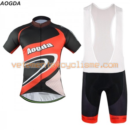 Tenue Cycliste et Cuissard à Bretelles 2017 Aogda N021