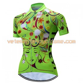 Maillot vélo Femme 2017 Teleyi N022