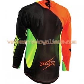 Maillots VTT/Motocross 2016 Thor Core Air Divide Manches Longues N001