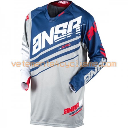 Maillots VTT/Motocross 2017 Answer Alpha Manches Longues N002