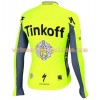 Tenue Cycliste Manches Longues et Collant à Bretelles 2016 Tinkoff N001