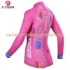 Maillot vélo Femme 2017 X-Tiger Manches Longues N008