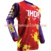 Maillots VTT/Motocross 2017 Thor Pulse TyDy Manches Longues N002