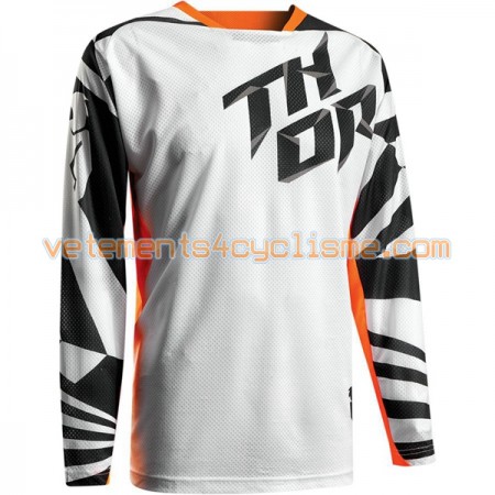 Maillots VTT/Motocross 2017 Thor Fuse Air Dazz Manches Longues N001