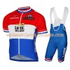 Tenue Cycliste et Cuissard à Bretelles 2017 LottoNL-Jumbo Championnats de Pays-Bas