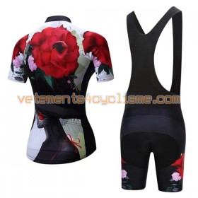 Tenue Cycliste et Cuissard à Bretelles Femme 2017 Teleyi N004