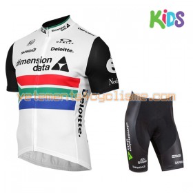 Tenue Cycliste et Cuissard Enfant 2017 Dimension Data Championnats de Afrique du Sud
